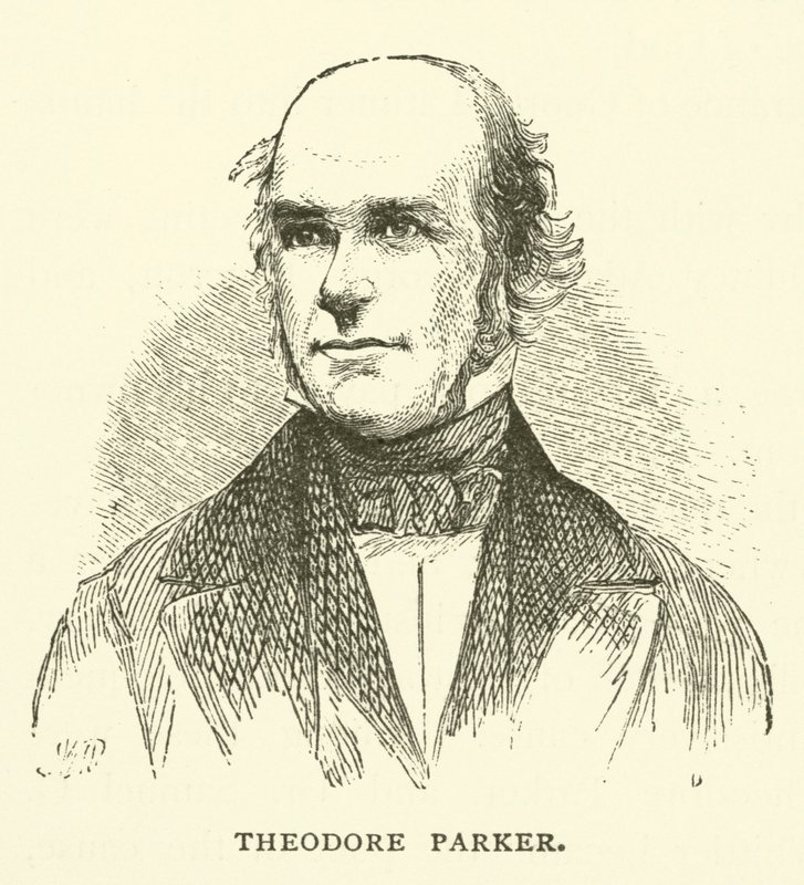 Theodore Parker, ministre unitarien américain, transcendantaliste et abolitionniste - American School