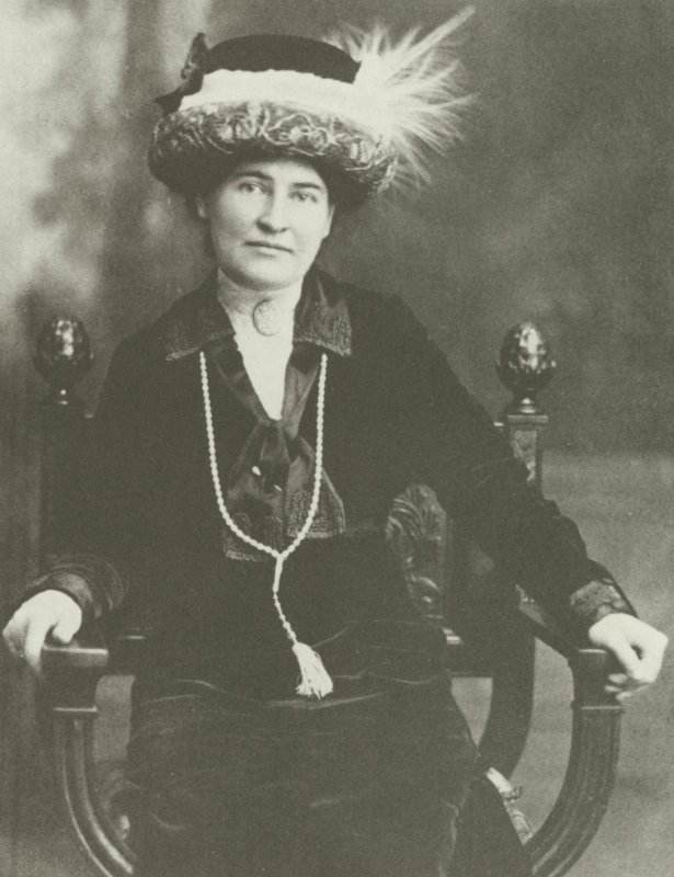 Willa Cather, vers 1910 (gravure) - American School