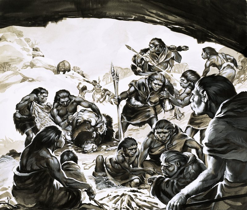 Les hommes des cavernes du froid - Angus McBride
