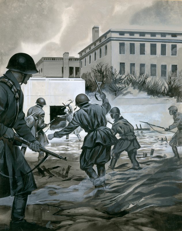Découverte du bunker d