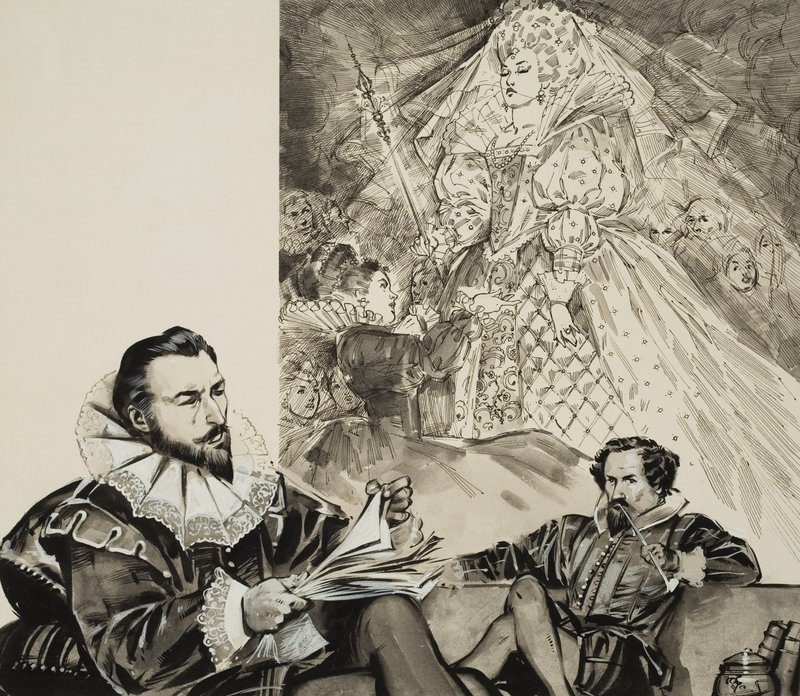 Faerie Queene (gouache sur papier) - Angus McBride