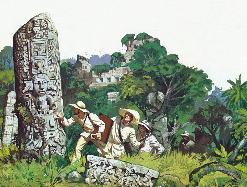 Cités perdues dans les jungles d