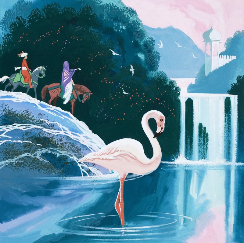 Cheval magique - Angus McBride
