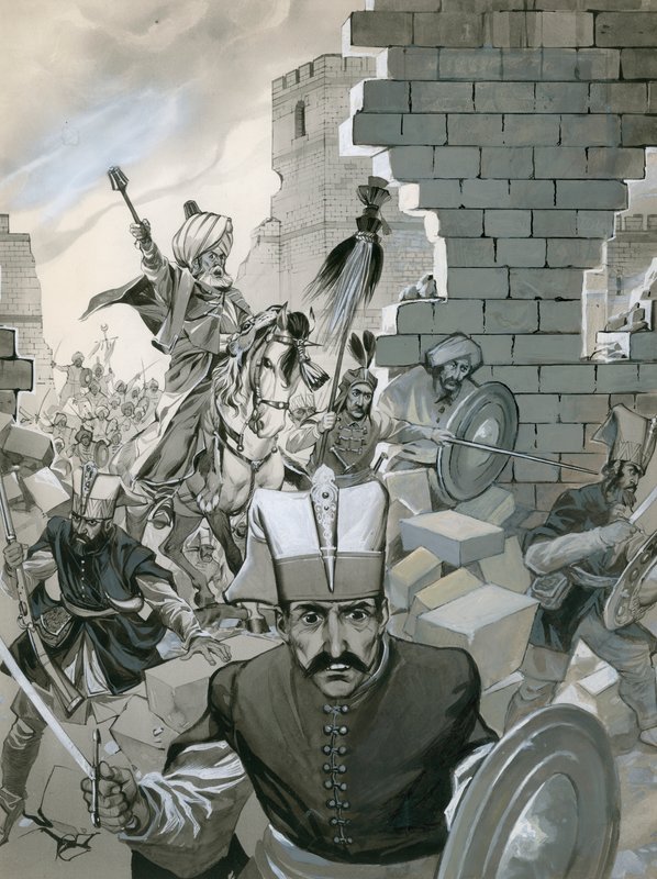 La chute de Constantinople - Angus McBride