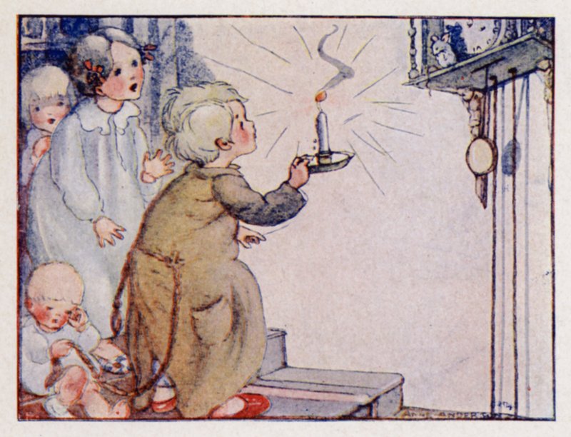 Comptine : Dickery, Dickery, Dock! - Anne (after) Anderson