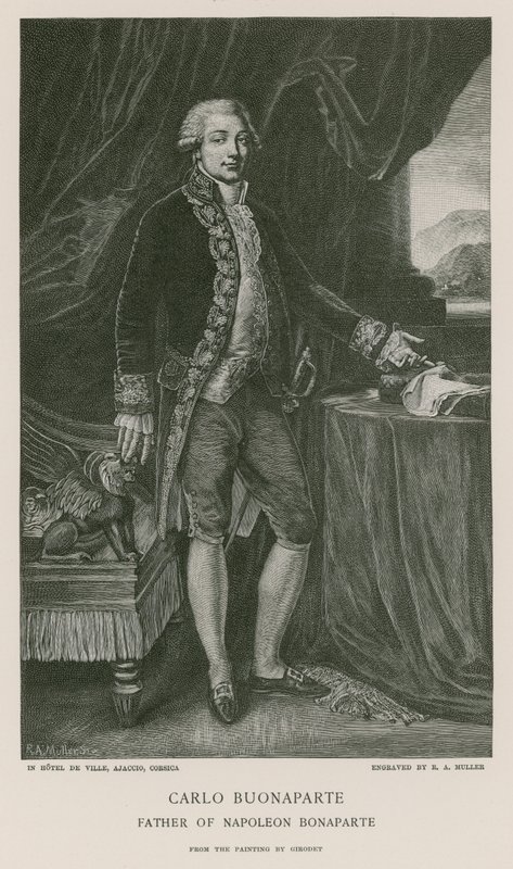 Carlo Buonaparte - Anne Louis Girodet de Roucy Trioson