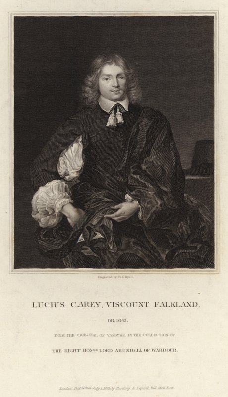 Lucius Carey, vicomte Falkland, ob 1643 - Anthony van Dyck