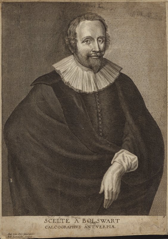 Portrait de Schelte a Bolswert - Anthony van Dyck