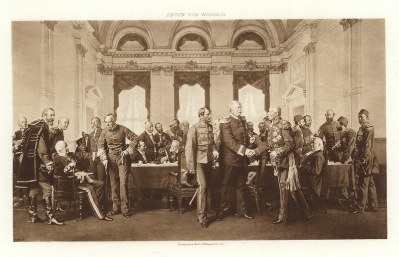 Le Congrès de Berlin de 1878 - Anton Alexander von Werner
