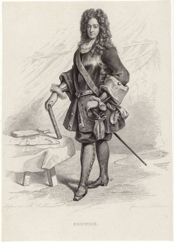 Portrait de James Fitzjames, duc de Berwick - Armand Guilleminot