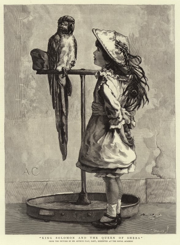 Le roi Salomon et la reine de Saba - Arthur Temple Felix Clay
