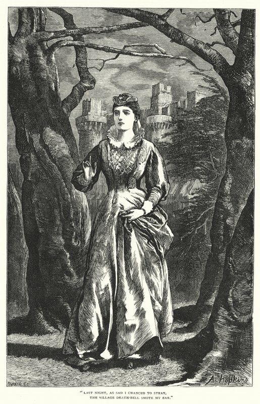 Cumnor Hall (gravure) - Arthur (after) Hopkins