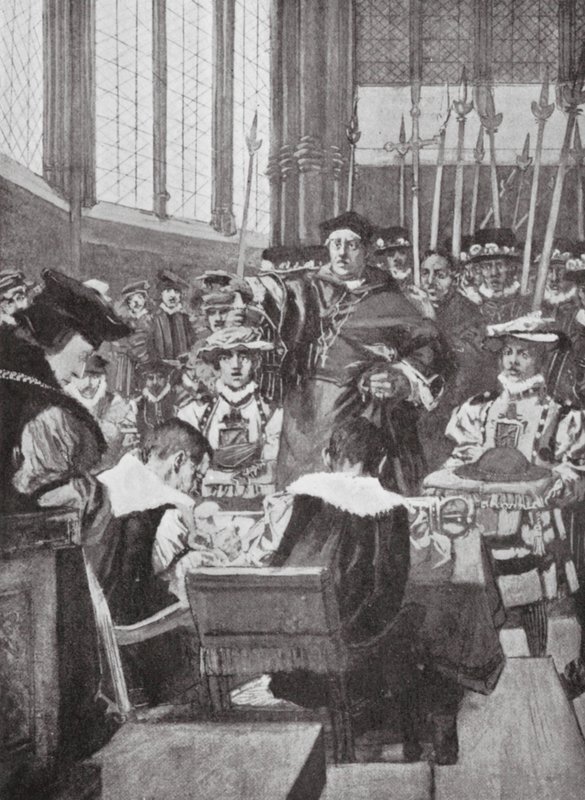 Une intrusion de Wolsey dans les Communes - Arthur David (after) McCormick