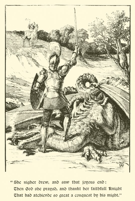 Le Chevalier à la Croix Rouge, Le Dernier Combat - Arthur George Walker