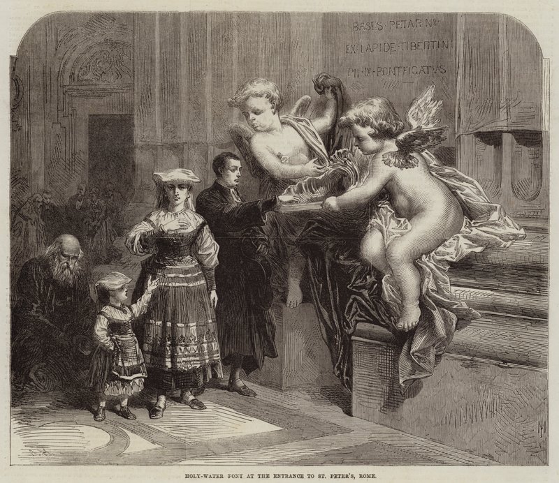Bénitier à l