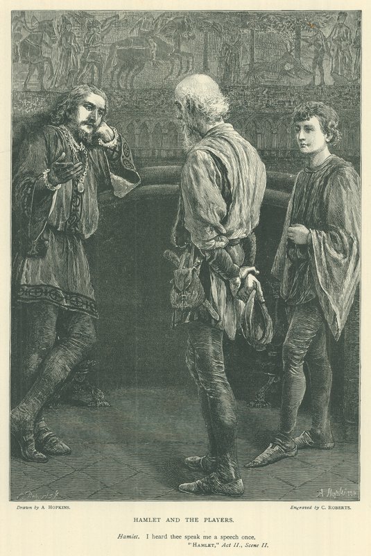 Illustration pour Hamlet - Arthur Hopkins