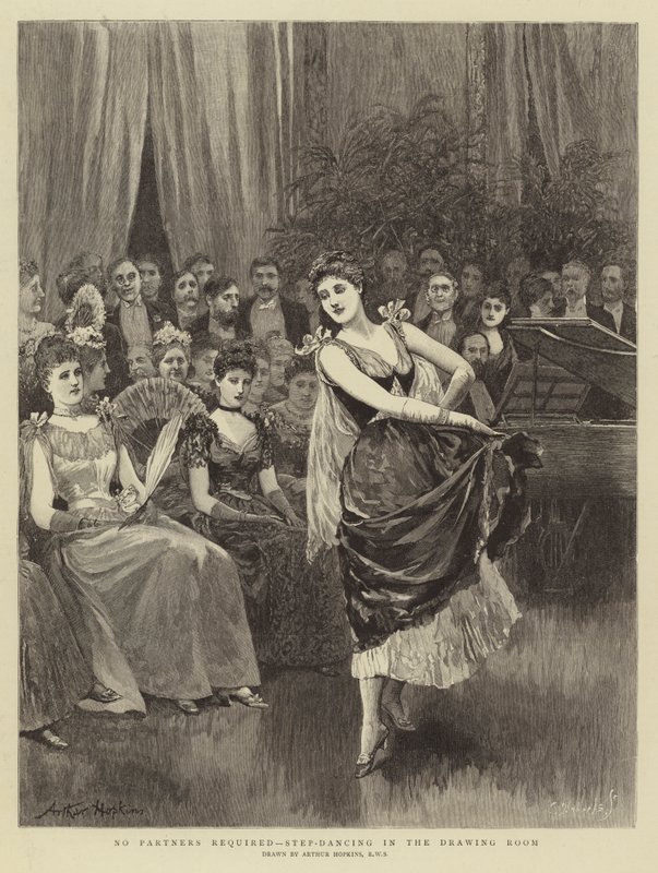 Pas de partenaires nécessaires, danse en salle de dessin - Arthur Hopkins
