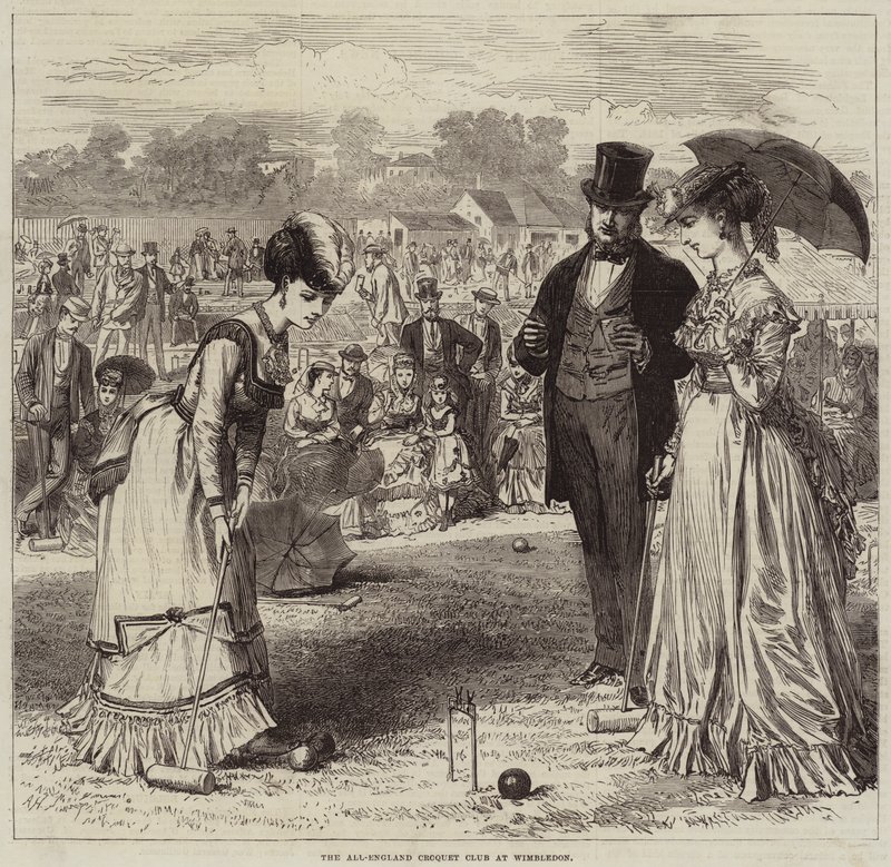 Le All-England Croquet Club à Wimbledon - Arthur Hopkins