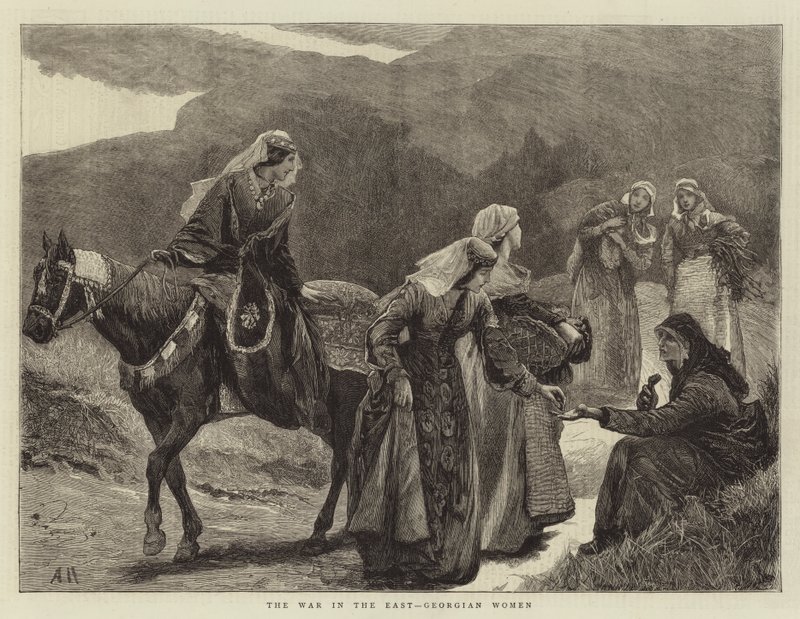 La Guerre en Orient, Femmes géorgiennes - Arthur Hopkins