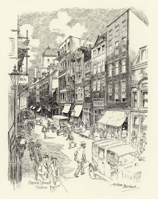 Beak Street, Soho - Arthur Moreland