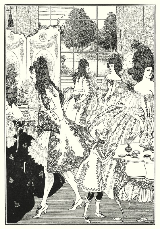 Le Viol du Verrou - Aubrey Beardsley