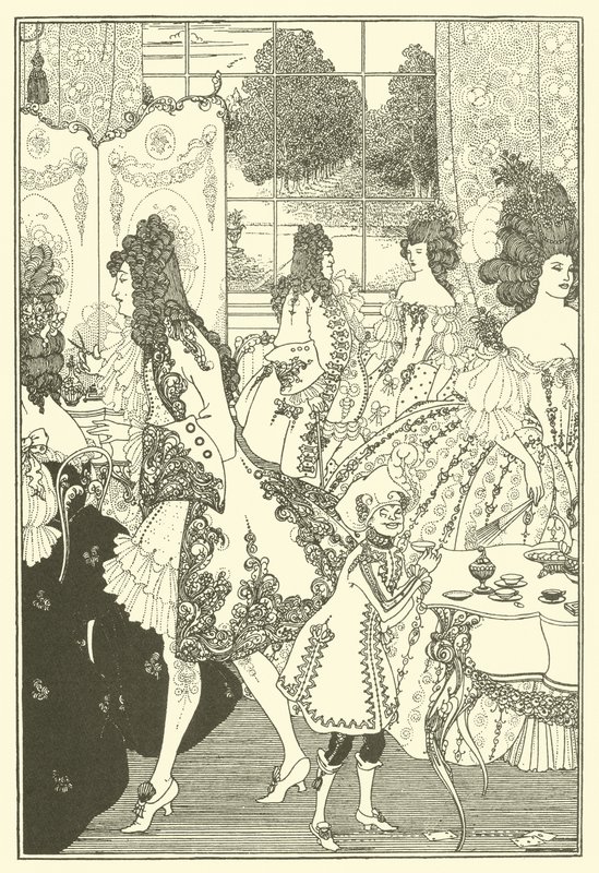 Le viol du verrou - Aubrey (after) Beardsley
