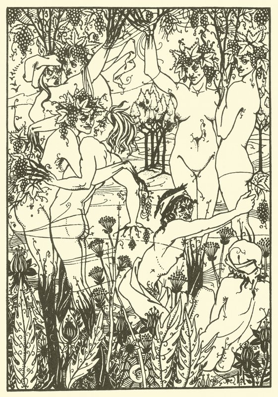 Le piège du millésime 1894 (lithographie) - Aubrey (after) Beardsley
