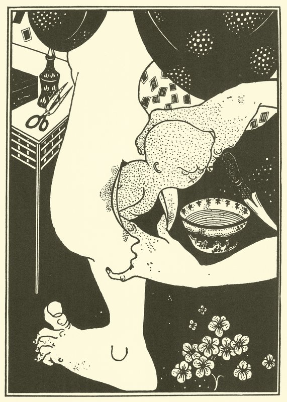 Naissance du Veau de la Jambe - Aubrey Beardsley