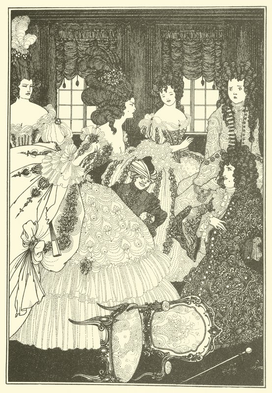 La Bataille des beaux et des belles - Aubrey Beardsley