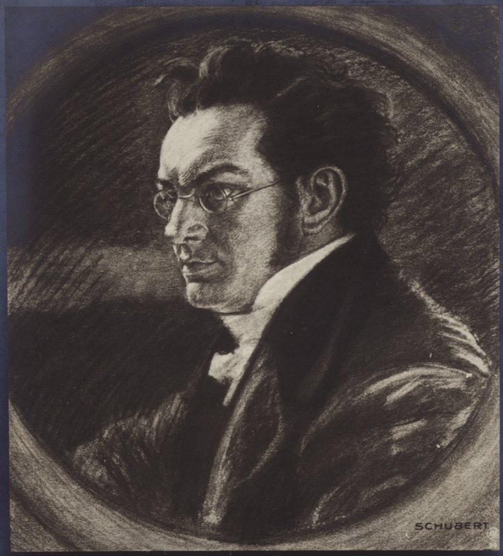 Portrait de Franz Schubert - Austrian School