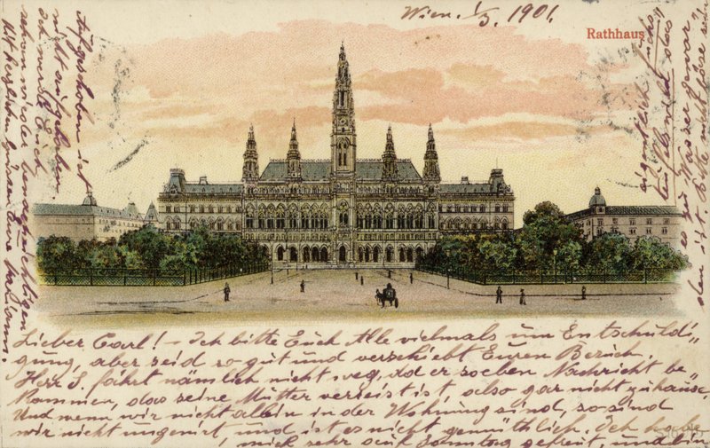 Carte postale représentant l