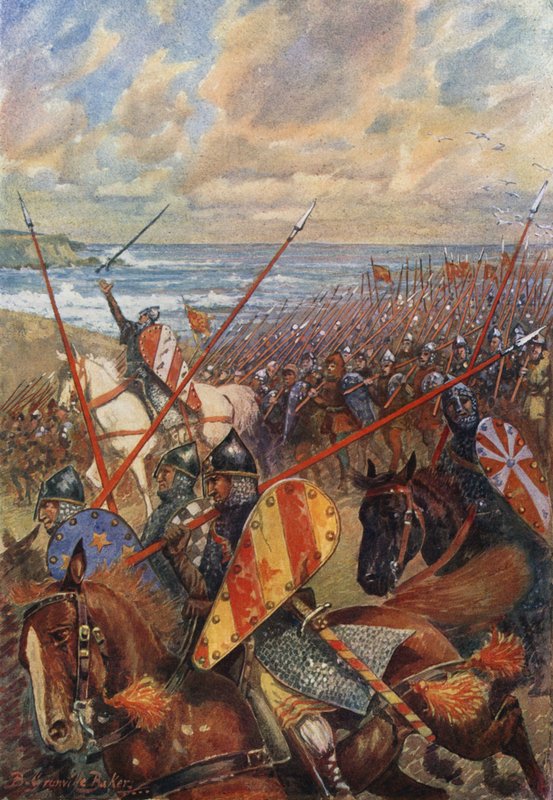 Le débarquement de Guillaume le Conquérant en Angleterre, 28 septembre 1066 - B. Granville Baker