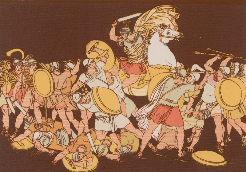 P Decius Mus se dévouant pour son pays - Bartolomeo Pinelli
