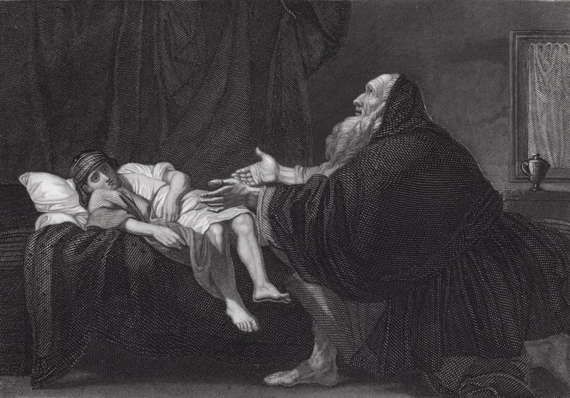 Élie ressuscitant le fils de la veuve - Benjamin (after) West