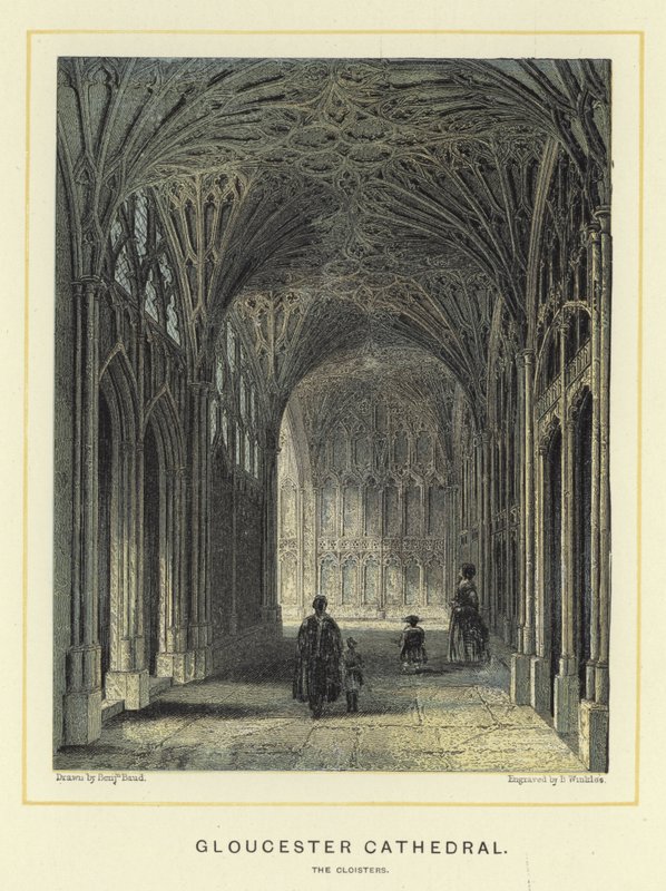 Cathédrale de Gloucester, les cloîtres - Benjamin Baud