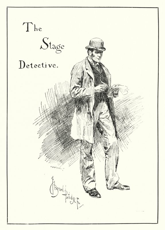 Le détective de scène - Bernard (after) Partridge