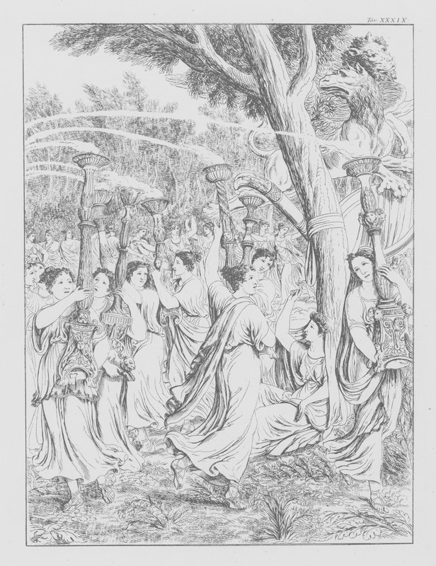La Divine Comédie de Dante, Purgatorio (Purgatoire), Planche XXXIX - Bernhard Schuler