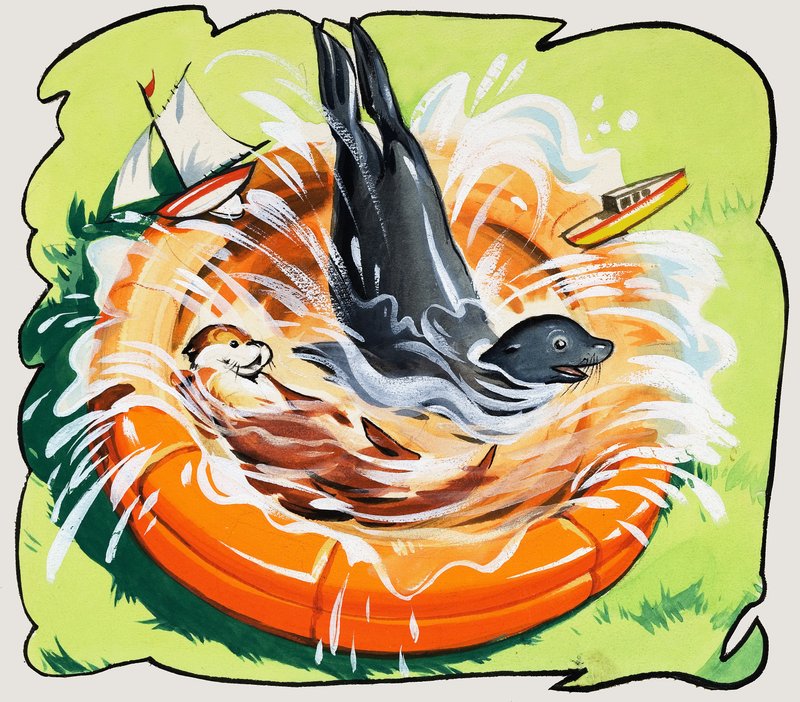 Fliptail la loutre - Bert Felstead