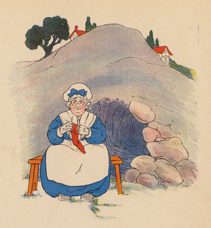 Comptine : La vieille femme sous une colline - Blanche Fisher Wright