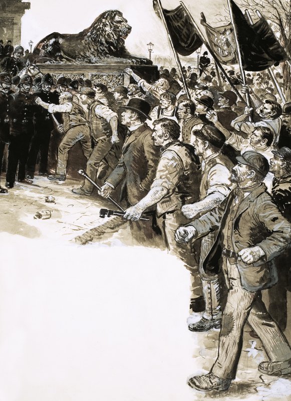 La scène du crime : La bataille de Trafalgar Square - C.L. Doughty