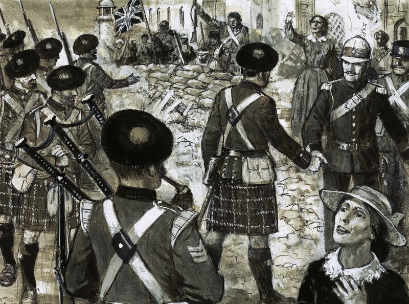Régiment de Highlanders non identifié - C.L. Doughty