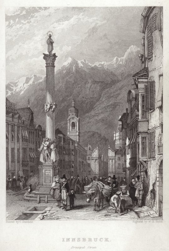 Rue principale à Innsbruck - C. Stanfield
