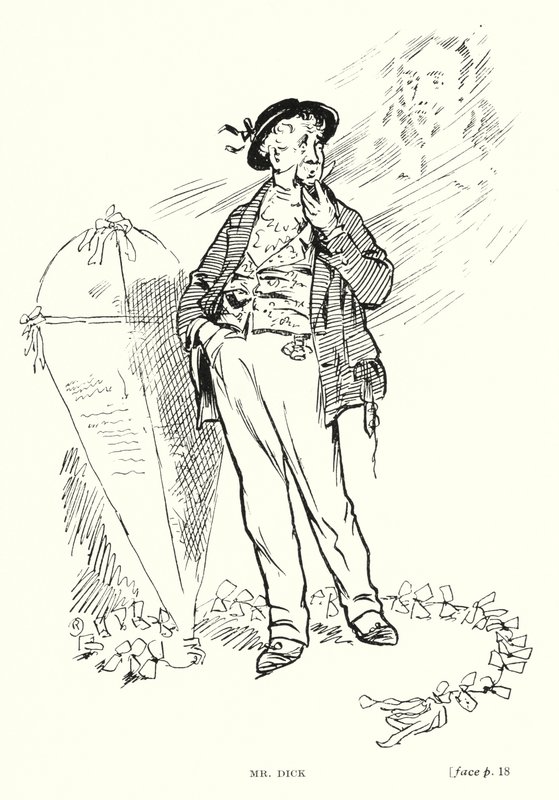 Personnage de Dickens : M. Dick - Captain Edward Henry Handley Read