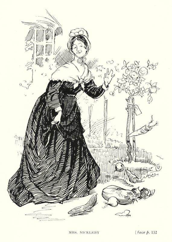 Personnage de Dickens : Mrs Nickleby - Captain Edward Henry Handley Read