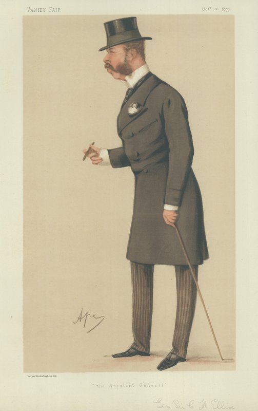 Général Sir Charles Henry Ellice - Carlo Pellegrini