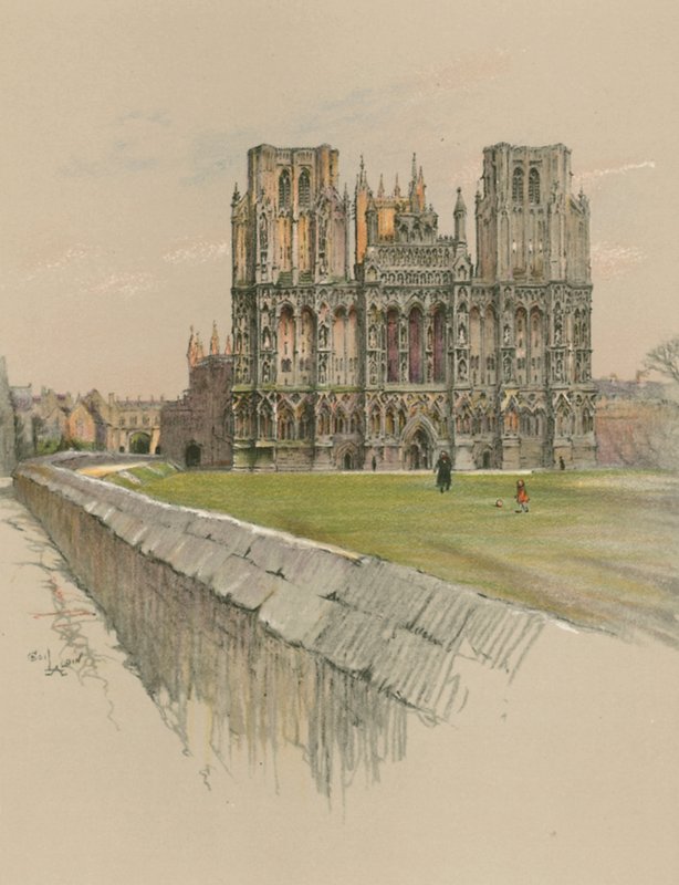 Cathédrale de Wells - Cecil Charles Windsor Aldin