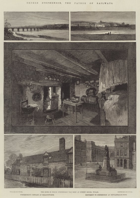 George Stephenson, le père des chemins de fer - Charles Auguste Loye