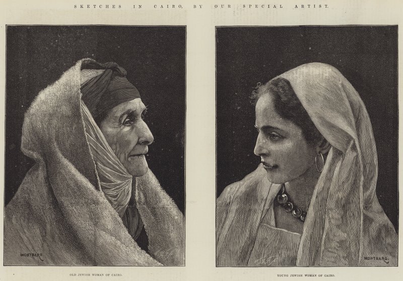 Croquis au Caire - Charles Auguste Loye