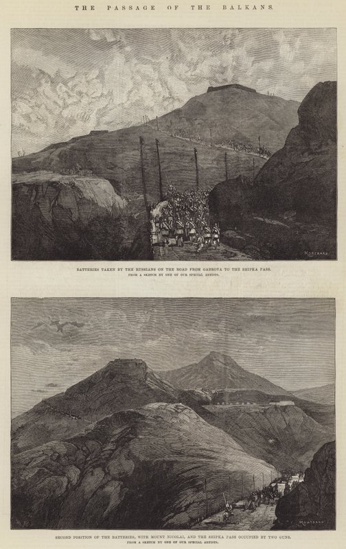 Le Passage des Balkans - Charles Auguste Loye