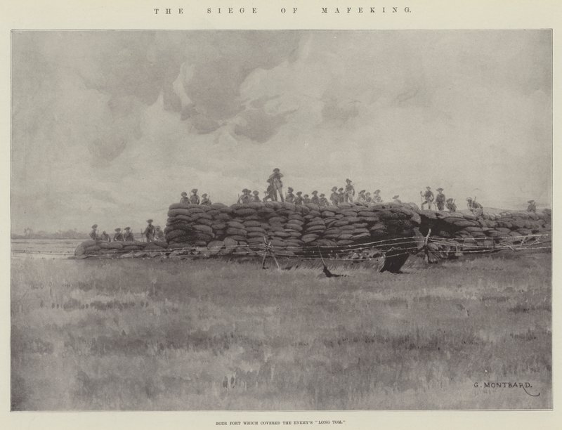 Le siège de Mafeking - Charles Auguste Loye